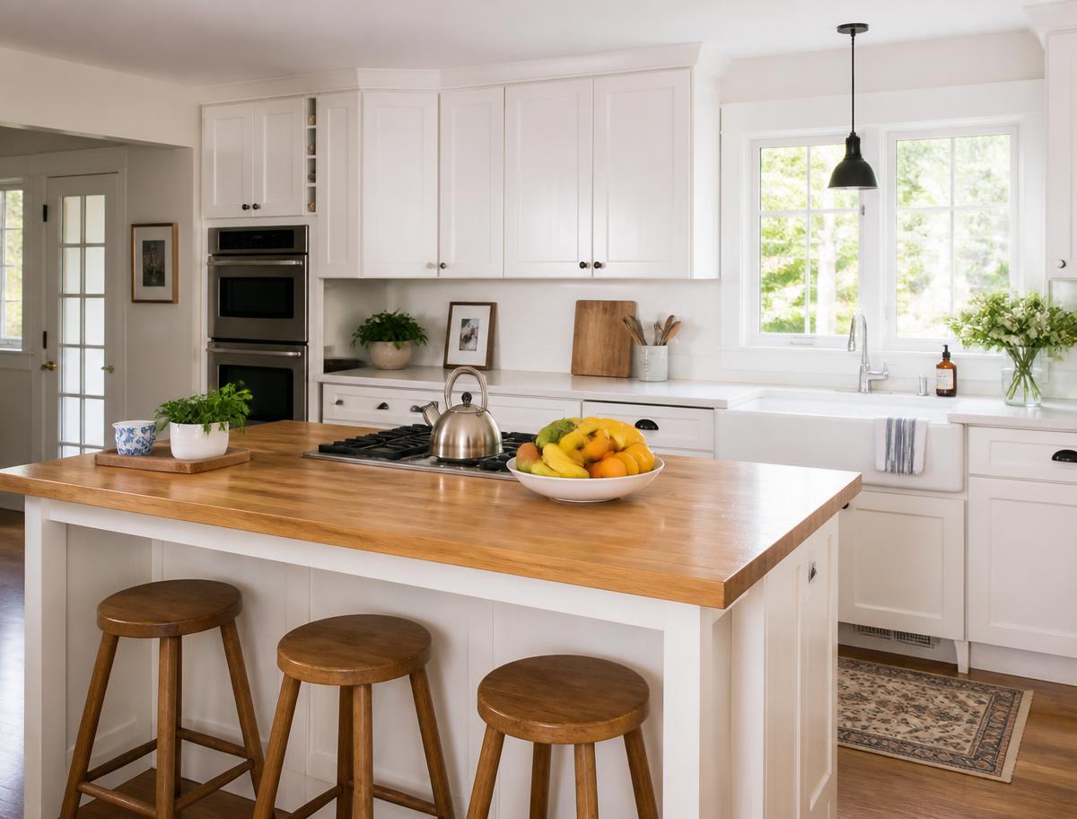 A real home kitchen